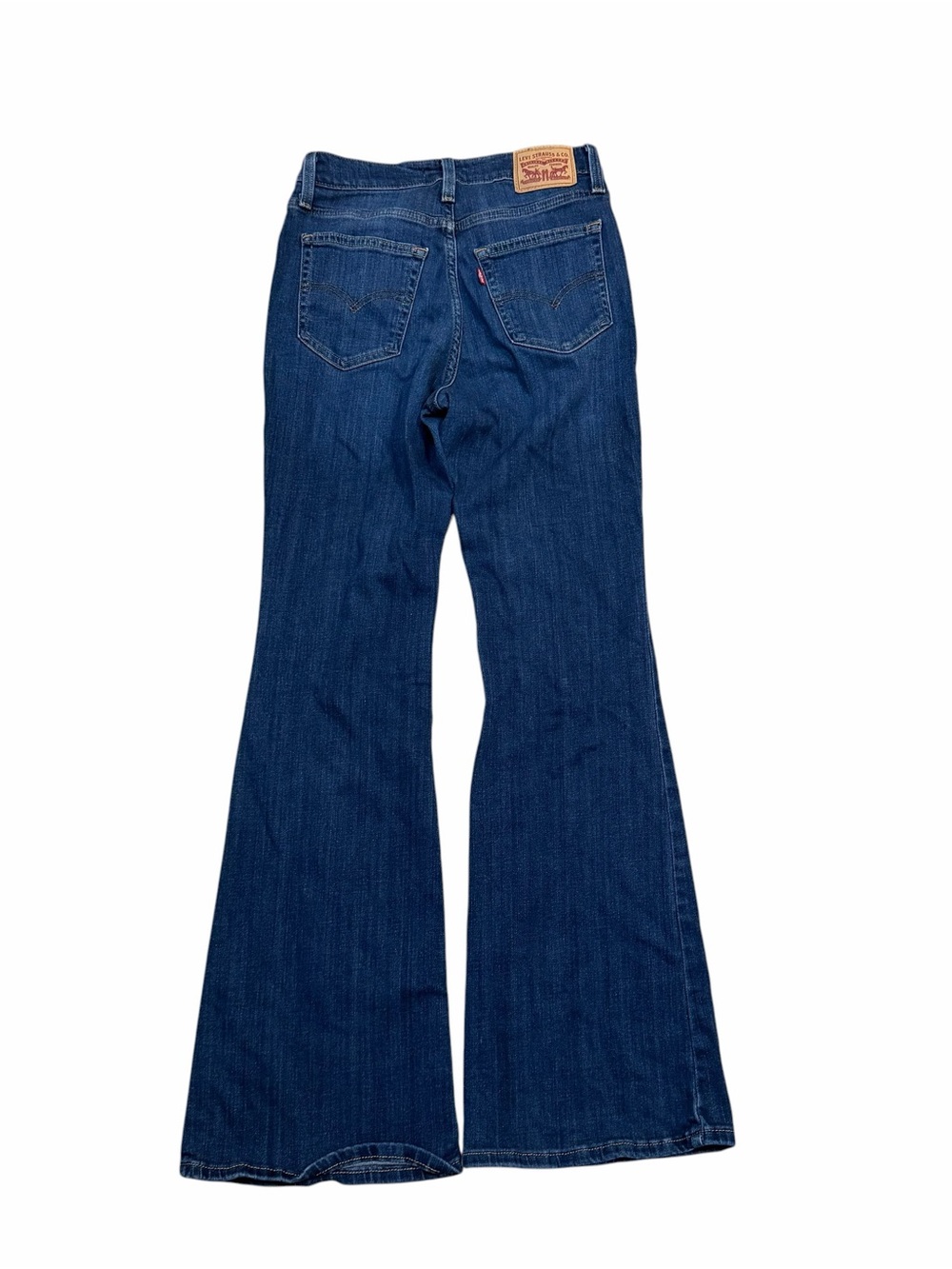 Levi’s 726 Flare Dark Wash Low Rise Jeans Size 28